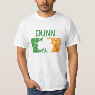 Camiseta Trevo do sobrenome de Dunn