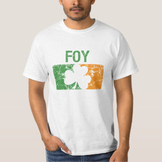 Camiseta Trevo do sobrenome de Foy