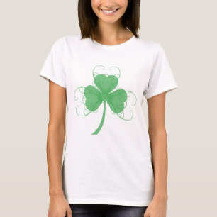 Camiseta Trevo elegante liso