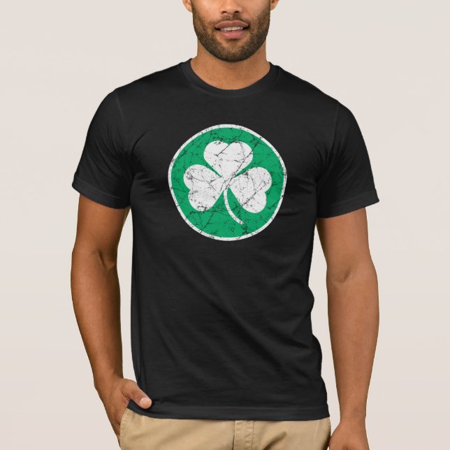Camiseta Trevo Grunge (Frente)