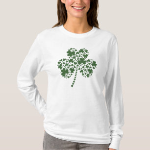Camiseta Trevo irlandês do trevo do Dia de São Patrício