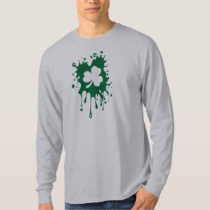 Camiseta Trevo irlandês Splat!