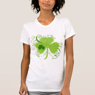 Camiseta Trevo irlandês verde