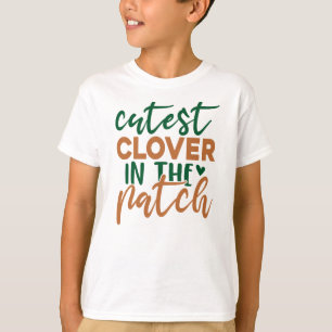 Camiseta Trevo Mais Fofo do Patch St Patrick's-60863