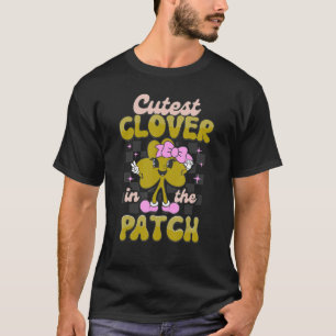 Camiseta Trevo Mais Fofo Do Remendo Dia De São Patrício Tre