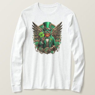 Camiseta Trevo-palhaço do Dia de São Patrício