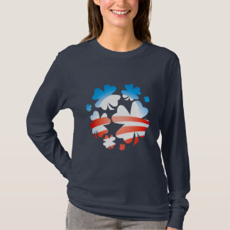 Camiseta Trevos do irlandês de Obama