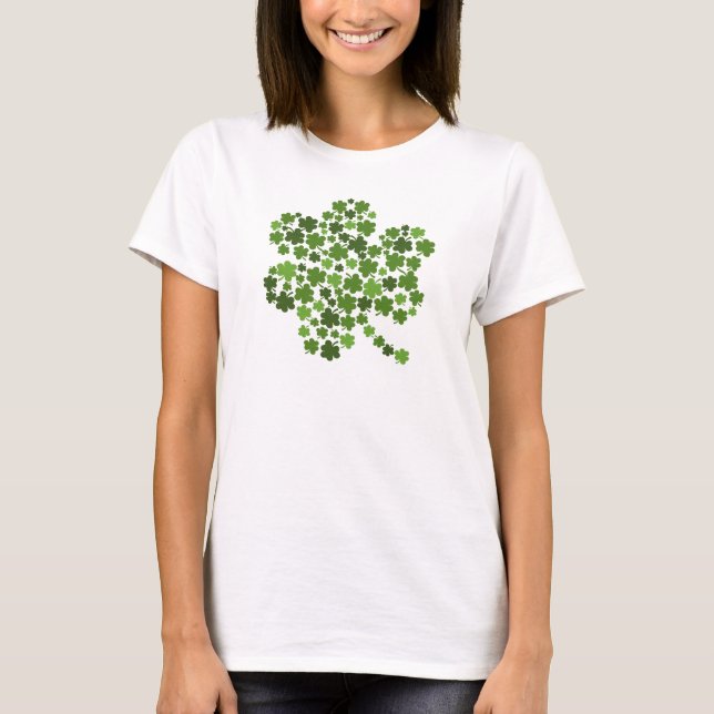 Camiseta Trevos em um trevo (Frente)