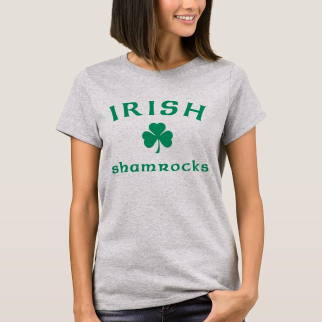 Camiseta Trevos Irlandeses (Frente)