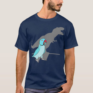 Camiseta Trex Blue Indian Ringneck Pet Birb memes Parrot