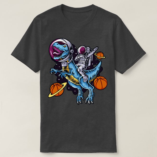 Camiseta Trex de basquetebol (Frente do Design)