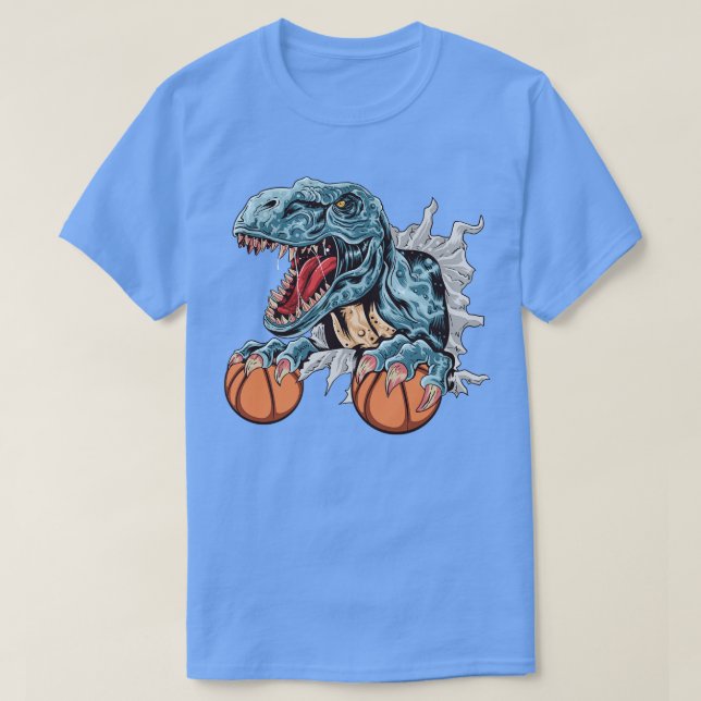 Camiseta Trex de basquetebol 1 (Frente do Design)