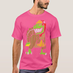 Camiseta Trex Dinosaur Turquia Engraçado Toddler Kids Thank