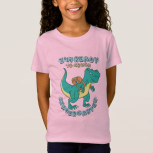 Camiseta TREX Esmagando Jardim de Infância - Design de Dino