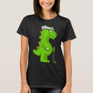 Camiseta TRex Golf Funny Golfer T Rex Golfing Dinossauros