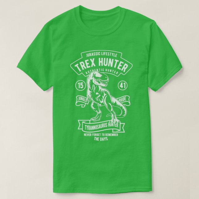 Camiseta TRex Hunter (Frente do Design)