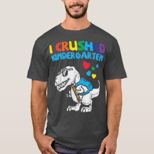 Camiseta Trex I Cruzou Jardim De Infância No Dia Passado Di