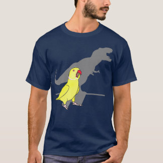 Camiseta Trex Yellow Indian Ringneck Birb memórias de grito