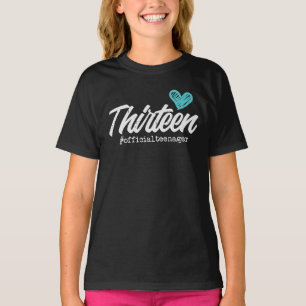 Camiseta Treze 13 de Coração Oficial do Adolescente