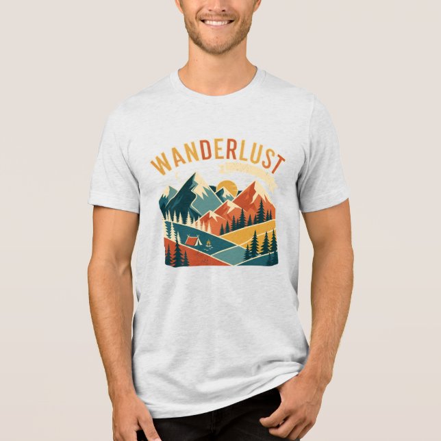 camiseta Tri-Blend (Frente)