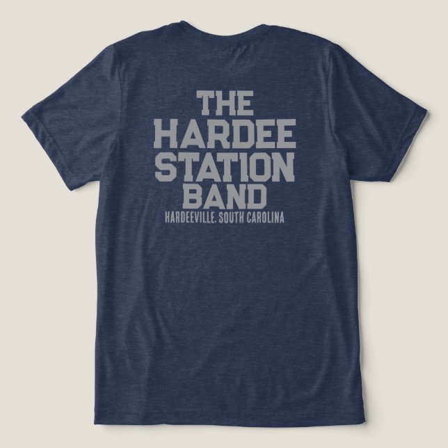 Camiseta Tri-Blend (Verso do Design )