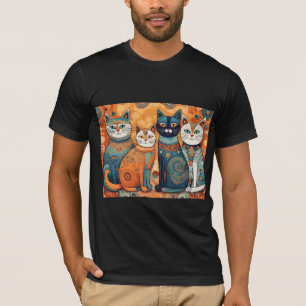 Camiseta Tri-Blend acalmando gatos