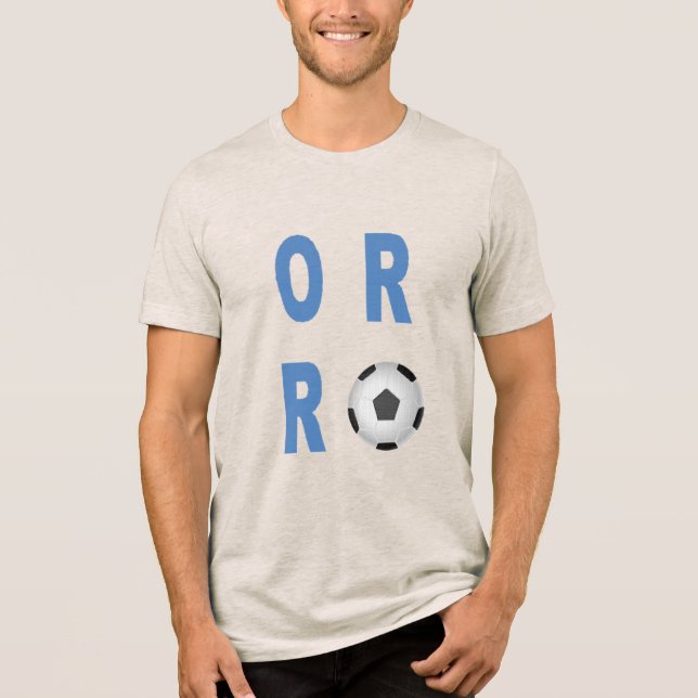 Camiseta Tri-blend  aveia  OREGON  SPORT  (Frente)