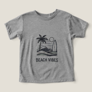 Camiseta Tri-blend, Azul Gelo, 2T