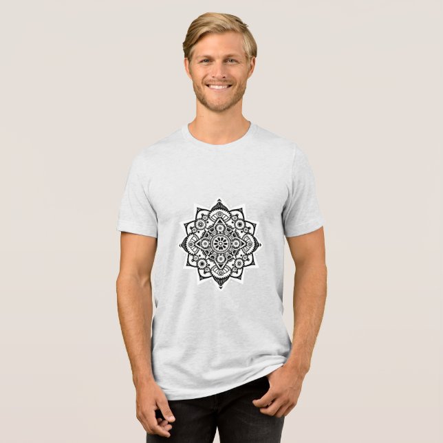 Camiseta Tri-blend Bella+Canvas (Frente Completa)