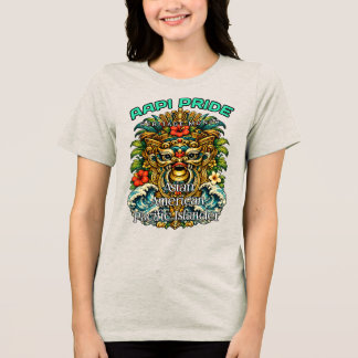 Camiseta Tri-blend Bella+Canvas, Branca, Adulto P