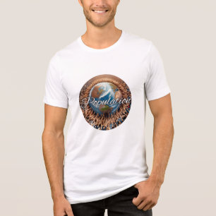 Camiseta Tri-blend Bella+Canvas, Branca, Adulto P