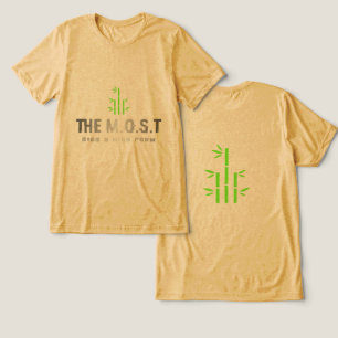 Camiseta Tri-blend Bella+Canvas (Mostarda)