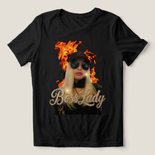 Camiseta Tri-Blend Boss Lady