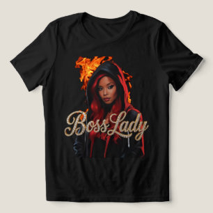 Camiseta Tri-Blend Boss Lady
