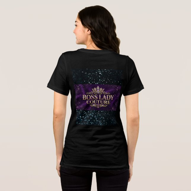 Camiseta Tri-Blend Boss Lady (Verso completo)