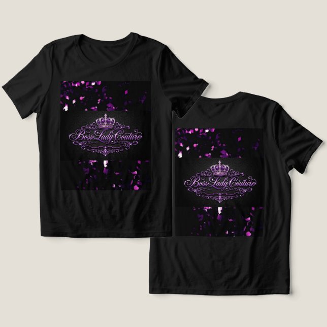 Camiseta Tri-Blend Boss Lady (Design Frente e Verso)