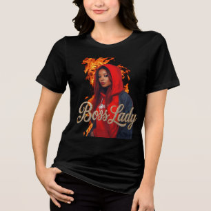 Camiseta Tri-Blend Boss Lady T-Shirt