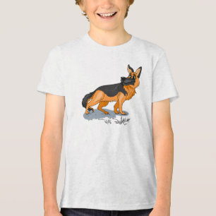 “Camiseta Tri-Blend Cachorrinho Fofo – Blusa de Al