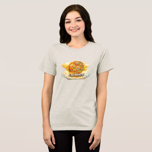 Camiseta Tri-Blend CalibrateMind (Frente Completa)