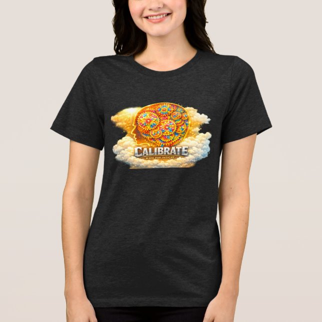 Camiseta Tri-Blend CalibrateMind (Frente)