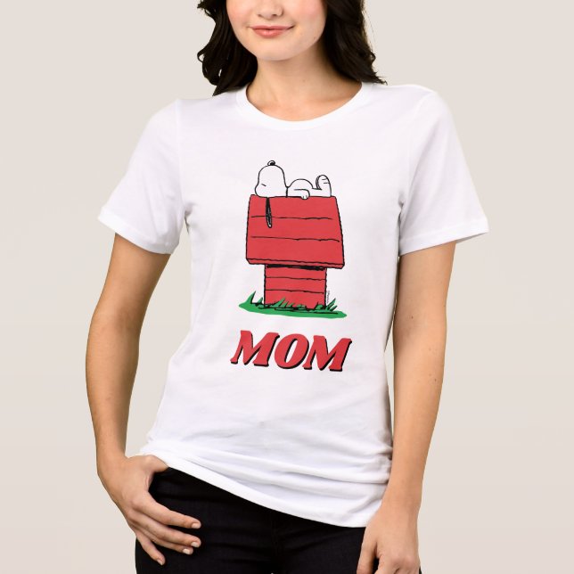 Camiseta Tri-Blend Casa do Cachorro Snoopy Peanuts (Frente)