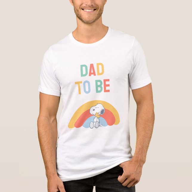 Camiseta Tri-Blend Chuvinha de Cores do Chá de Beb (Frente)
