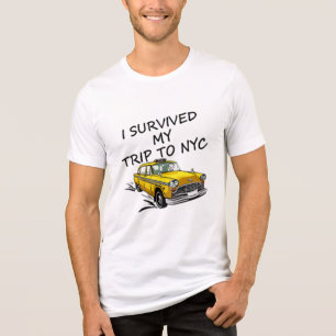Camiseta Tri-Blend Divertida Sobrevivente Viagem N
