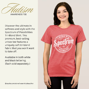 Camiseta Tri-Blend Espectro de Possibilidades