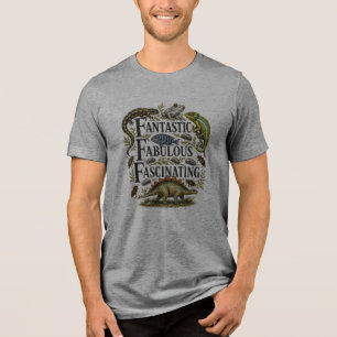 Camiseta Tri-Blend Fantástica, Fabulosa e Fascinan