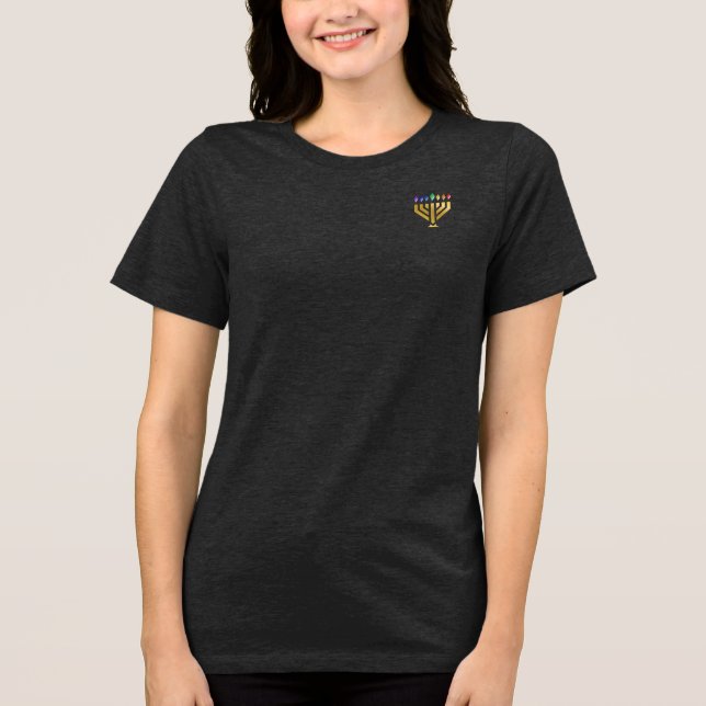 Camiseta Tri-blend Feminina (Frente)