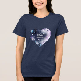 Camiseta Tri-Blend Feminina Amor Cósmico – Tema Ga