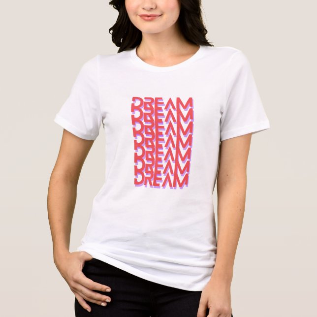 Camiseta Tri-Blend Feminina Nova Moda (Frente)