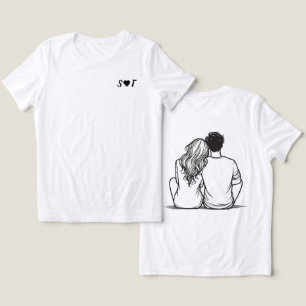 Camiseta Tri-Blend Feminina Presente de Casal Pers