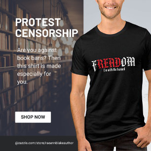 Camiseta Tri-Blend "FREADOM Liberdade para Ler"